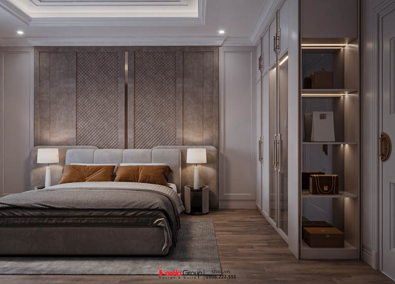 Thiết kế biệt thự Tân Cổ Điển 4 tầng - Kiệt tác kiến trúc đầy mê hoặc giữa lòng thành phố Cảng 165 Mỗi góc nhỏ trong căn phòng đều mang hơi ấm của tình yêu thương