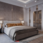 Thiết kế biệt thự Tân Cổ Điển 4 tầng - Phòng ngủ tầng 2