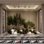 Thiết kế biệt thự Tân Cổ Điển 4 tầng - Kiệt tác kiến trúc đầy mê hoặc giữa lòng thành phố Cảng 84