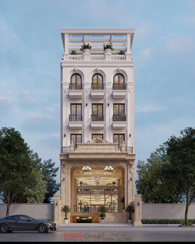 Thiết Kế Biệt Thự Tân Cổ Điển Kết Hợp Kinh Doanh: Kiệt Tác Nghệ Thuật Giữa Thời Đại 1 Thiết Kế Biệt Thự Tân Cổ Điển Kết Hợp Kinh Doanh: Kiệt Tác Nghệ Thuật Giữa Thời Đại 1