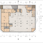 Thiết kế khách sạn Labala Hotel - Mặt bằng tầng hầm