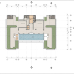 Thiết kế khách sạn Labala Hotel - Mặt bằng tầng tum