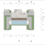 Thiết kế khách sạn Labala Hotel - Mặt bằng tầng mái