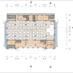 Thiết kế khách sạn Labala Hotel - Mặt bằng tầng 2