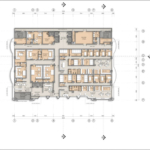 Thiết kế khách sạn Labala Hotel - Mặt bằng tầng 3