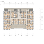 Thiết kế khách sạn Labala Hotel - Mặt bằng tầng 4-6-8-10-12