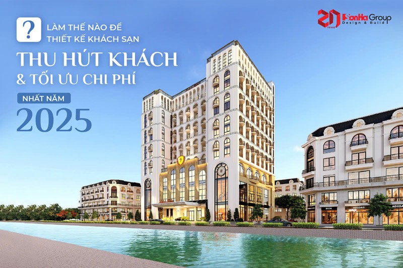 Thiết kế khách sạn Labala Hotel: Biểu tượng kiến trúc Địa Trung Hải kết hợp Tân Cổ Điển tại Hà Nam