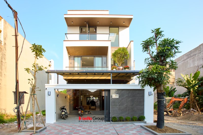 Ngôi nhà hoàn thiện sau thiết kế