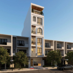 Thiết Kế Biệt Thự Hiện Đại 5 Tầng 1 Tum Kết Hợp Kinh Doanh Tại Hà Nam