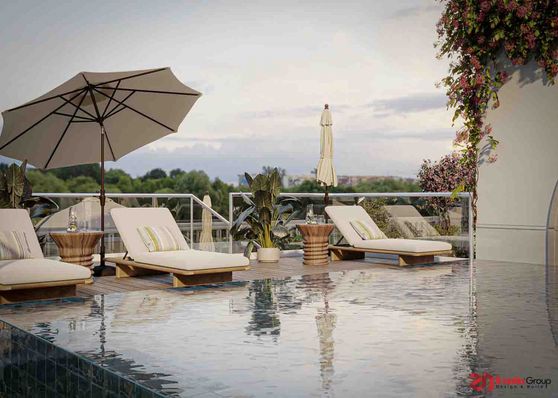 Thiết kế khách sạn Labala Hotel: Biểu tượng kiến trúc Địa Trung Hải kết hợp Tân Cổ Điển tại Ninh Bình 9