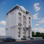 Thiết Kế Khách Sạn Mini Phong Cách Tân Cổ Điển Trên Sườn Đồi Đà Lạt