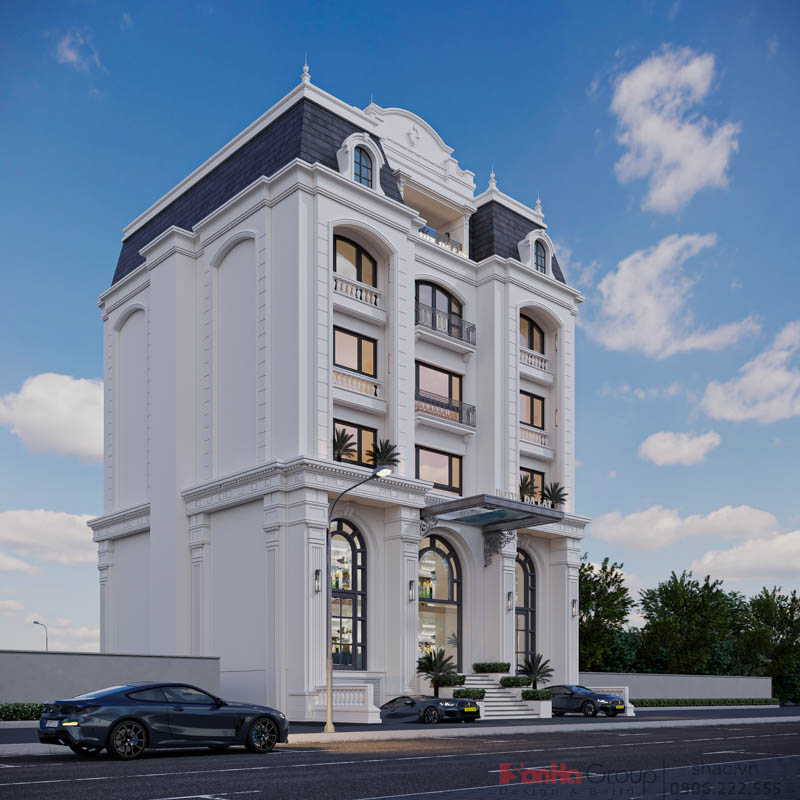 Thiết Kế Khách Sạn Mini Phong Cách Tân Cổ Điển Trên Sườn Đồi Đà Lạt