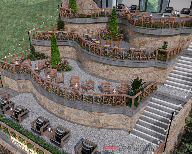 Thiết Kế Khách Sạn Mini Phong Cách Tân Cổ Điển Trên Sườn Đồi Đà Lạt 4