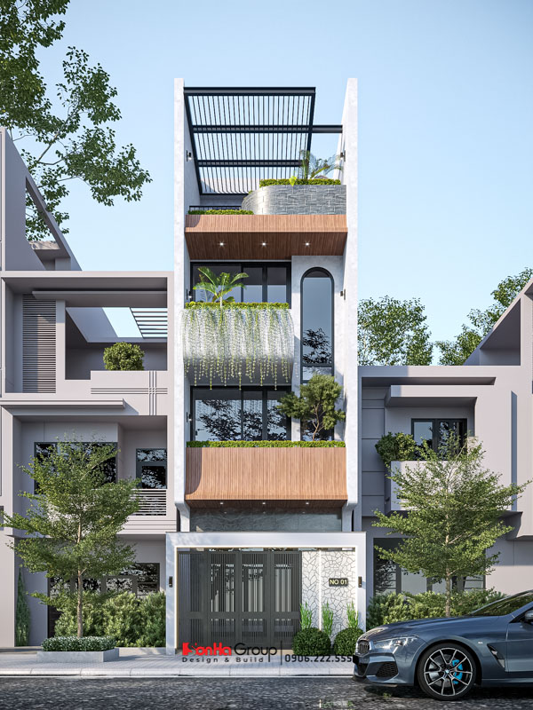 Thiết kế nhà ống 3 tầng 4x15 hiện đại tại TP.HCM: Không gian sống tối ưu cho thế hệ mới 1