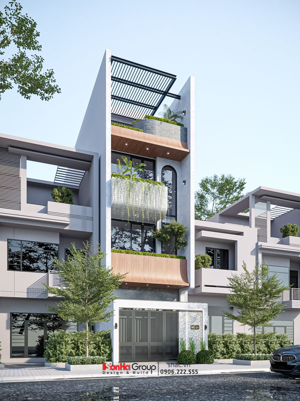 Thiết kế nhà ống 3 tầng 4x15 hiện đại tại TP.HCM: Không gian sống tối ưu cho thế hệ mới 2