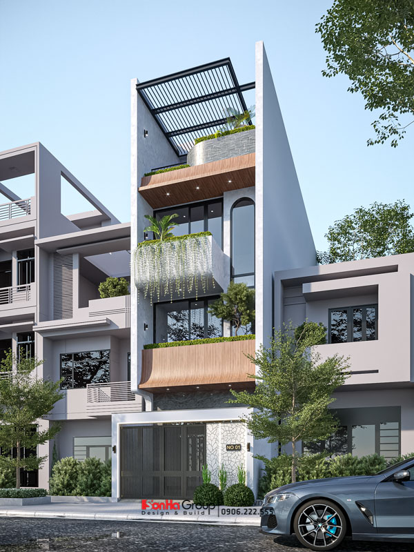 Thiết kế nhà ống 3 tầng 4x15 hiện đại tại TP.HCM: Không gian sống tối ưu cho thế hệ mới 9