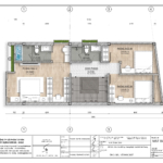 Thiết kế nhà ống hiện đại 5 - Mặt bằng tầng 4