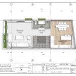 Mẫu nhà ống hiện đại 5 - Mặt bằng tầng 5
