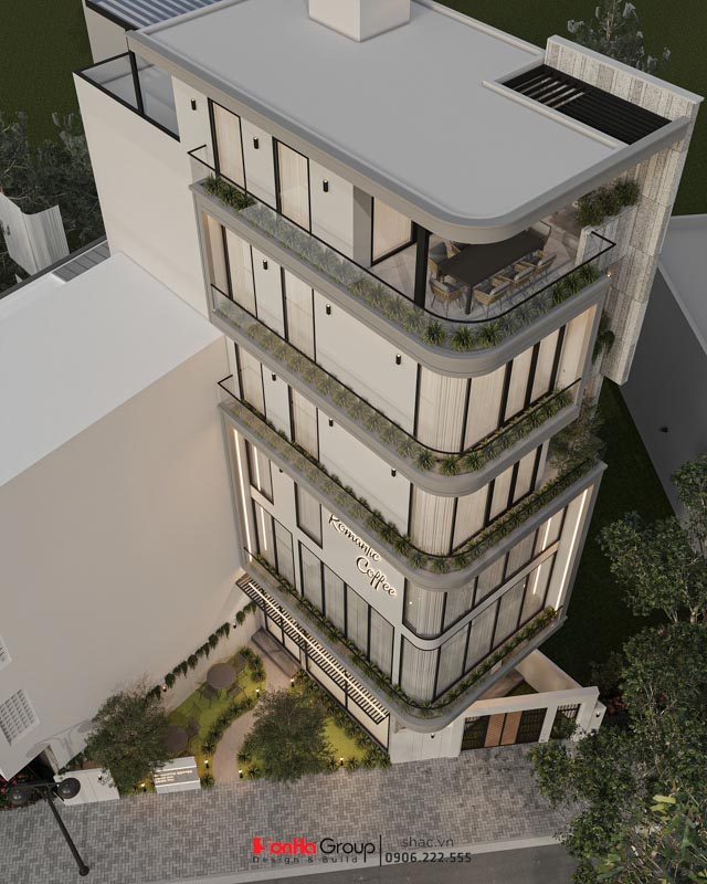 Thiết kế nhà ống hiện đại 5 tầng 1 tum tại Hải Phòng: Tuyệt tác kiến trúc Modern Luxury 4