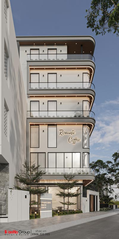 Thiết kế nhà ống hiện đại 5 tầng 1 tum tại Hải Phòng: Tuyệt tác kiến trúc Modern Luxury 5