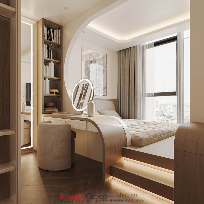 Không tốn nhiều chi phí, vẫn có nội thất chung cư đẹp như mơ – Bí quyết nằm ở đây! 37 Mẫu thiết kế nội thất phòng ngủ master