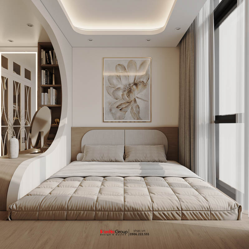 Không tốn nhiều chi phí, vẫn có nội thất chung cư đẹp như mơ – Bí quyết nằm ở đây! 38 Mẫu thiết kế nội thất phòng ngủ master