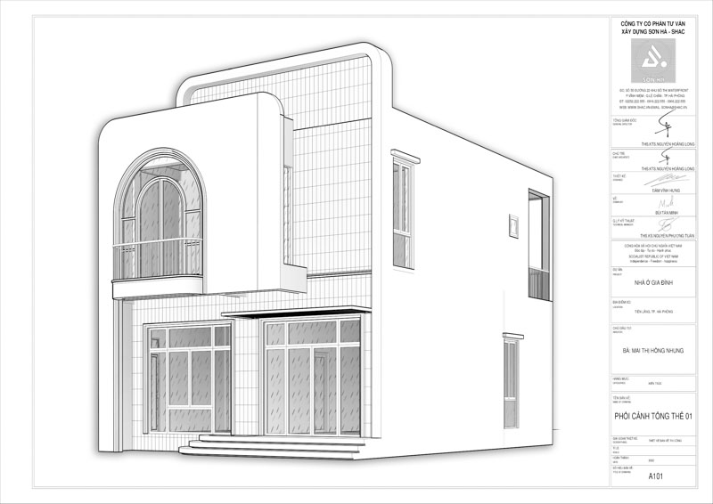 Biệt thự mini 2 tầng đẹp giá rẻ tại Hải Phòng - Nhung’s House: Nơi an yên của 4 thế hệ 6