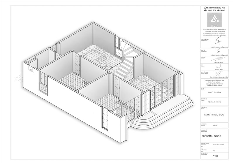 Biệt thự mini 2 tầng đẹp giá rẻ tại Hải Phòng - Nhung’s House: Nơi an yên của 4 thế hệ 8