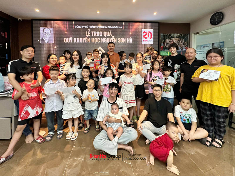Sơn Hà Group rộn ràng tổ chức Tết Thiếu Nhi & Lễ trao giải Quỹ khuyến học Nguyễn Sơn Hà 2025 15