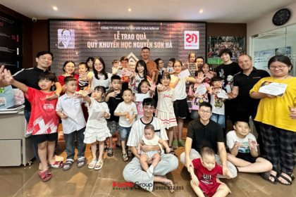 Những phần quà 1/6 xinh xắn, thay cho lời chúc yêu thương của Sơn Hà Group gửi đến từng gia đình