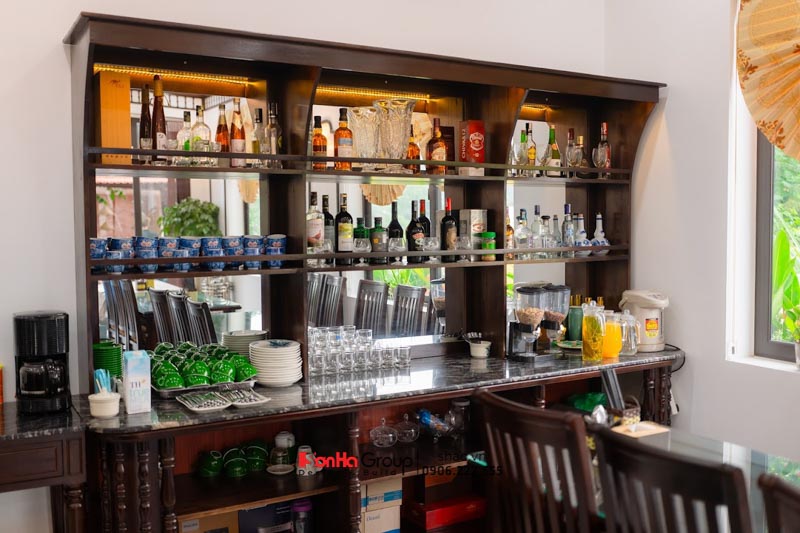 Quầy bar mini đủ đầy