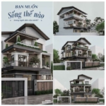 Thiết kế biệt thự hiện đại tối giản chạm đúng phong cách sống của bạn