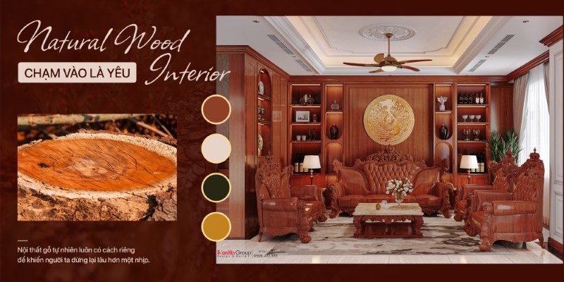 Bạn muốn sống thế nào trong ngôi nhà của mình? Khi ngôn ngữ tối giản tạo nên không gian sống có chiều sâu 154 Thiết kế biệt thự hiện đại với nội thất gỗ Gõ Đỏ tự nhiên