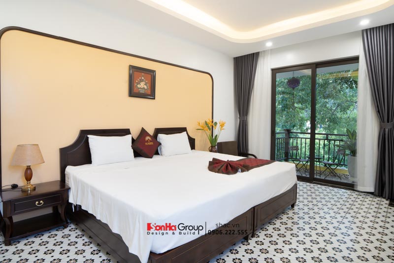 Phòng ngủ đậm chất Indochine rất được du khách nước ngoài yêu thích