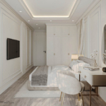 Đắm chìm trong không gian trắng be sang trọng - Thiết kế nội thất căn hộ Sentosa khiến bạn muốn chuyển về ở ngay 33