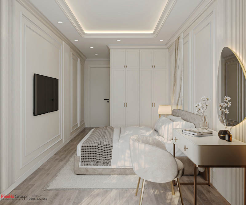 Đắm chìm trong không gian trắng be sang trọng - Thiết kế nội thất căn hộ Sentosa khiến bạn muốn chuyển về ở ngay 12