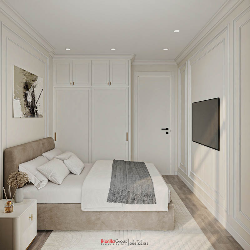 Đắm chìm trong không gian trắng be sang trọng - Thiết kế nội thất căn hộ Sentosa khiến bạn muốn chuyển về ở ngay 16