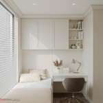 Đắm chìm trong không gian trắng be sang trọng - Thiết kế nội thất căn hộ Sentosa khiến bạn muốn chuyển về ở ngay 38