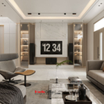 Biệt thự 3 tầng mái Nhật hiện đại - Tuyệt tác nghệ thuật vạn người mê từ Sơn Hà Group 73