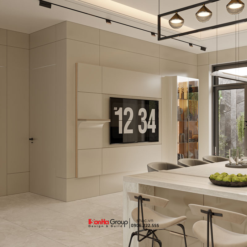 Biệt thự 3 tầng mái Nhật hiện đại - Tuyệt tác nghệ thuật vạn người mê từ Sơn Hà Group 12