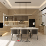 Biệt thự 3 tầng mái Nhật hiện đại - Tuyệt tác nghệ thuật vạn người mê từ Sơn Hà Group 75