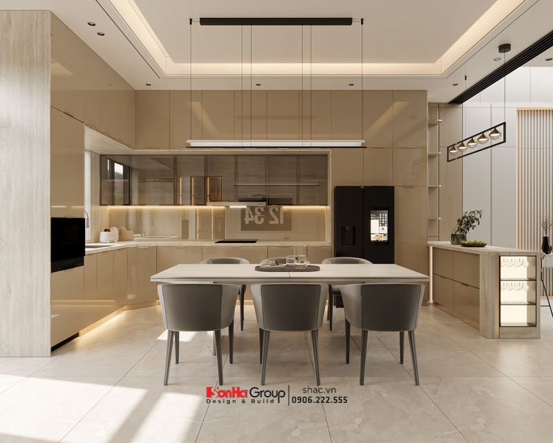 Biệt thự 3 tầng mái Nhật hiện đại - Tuyệt tác nghệ thuật vạn người mê từ Sơn Hà Group 13