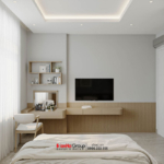 Biệt thự 3 tầng mái Nhật hiện đại - Tuyệt tác nghệ thuật vạn người mê từ Sơn Hà Group 77