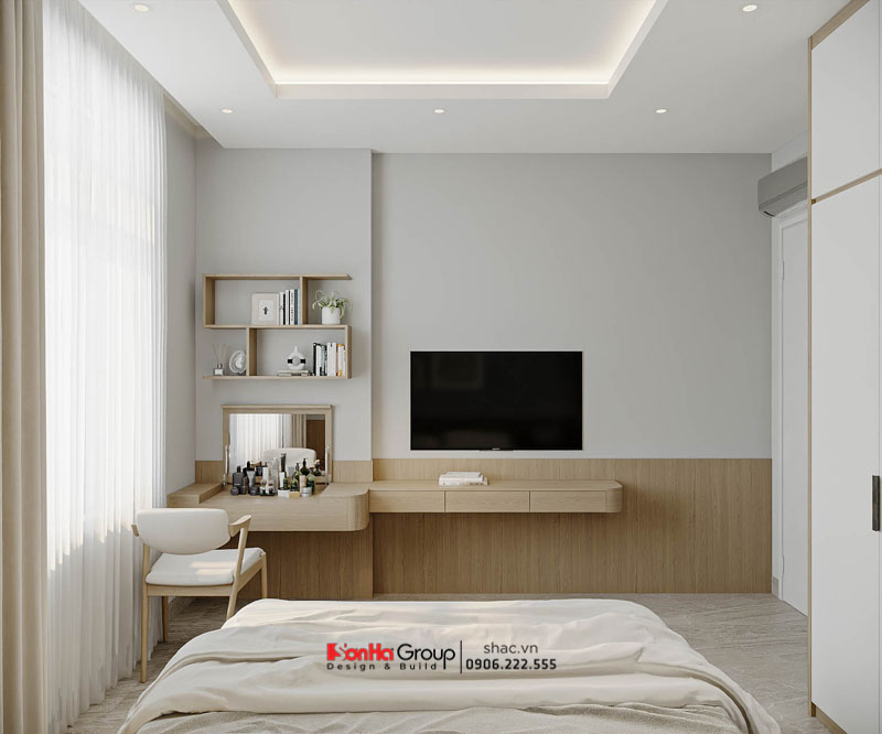 Biệt thự 3 tầng mái Nhật hiện đại - Tuyệt tác nghệ thuật vạn người mê từ Sơn Hà Group 15