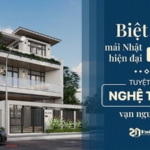 Biệt thự 3 tầng mái Nhật hiện đại - Tuyệt tác nghệ thuật vạn người mê từ Sơn Hà Group
