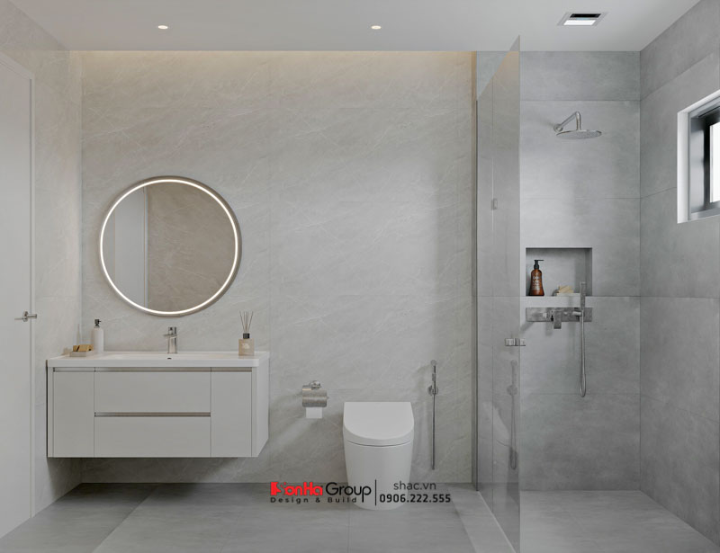 Biệt thự 3 tầng mái Nhật hiện đại - Tuyệt tác nghệ thuật vạn người mê từ Sơn Hà Group 25