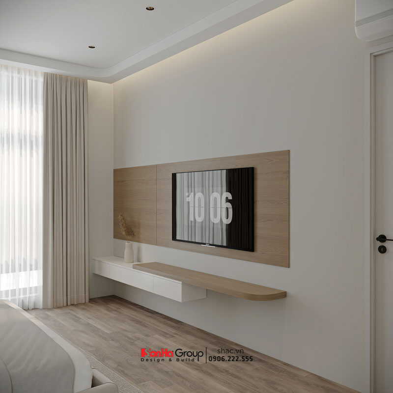 Biệt thự 3 tầng mái Nhật hiện đại - Tuyệt tác nghệ thuật vạn người mê từ Sơn Hà Group 38