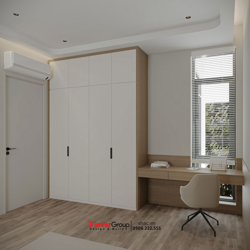 Biệt thự 3 tầng mái Nhật hiện đại - Tuyệt tác nghệ thuật vạn người mê từ Sơn Hà Group 39