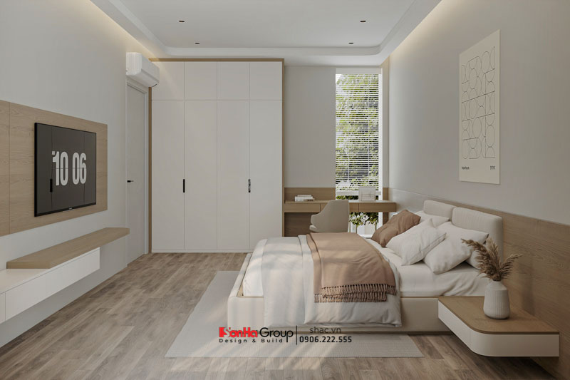 Biệt thự 3 tầng mái Nhật hiện đại - Tuyệt tác nghệ thuật vạn người mê từ Sơn Hà Group 40