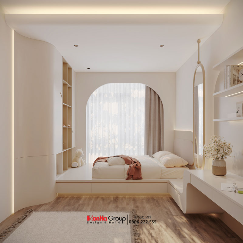 Biệt thự 3 tầng mái Nhật hiện đại - Tuyệt tác nghệ thuật vạn người mê từ Sơn Hà Group 45